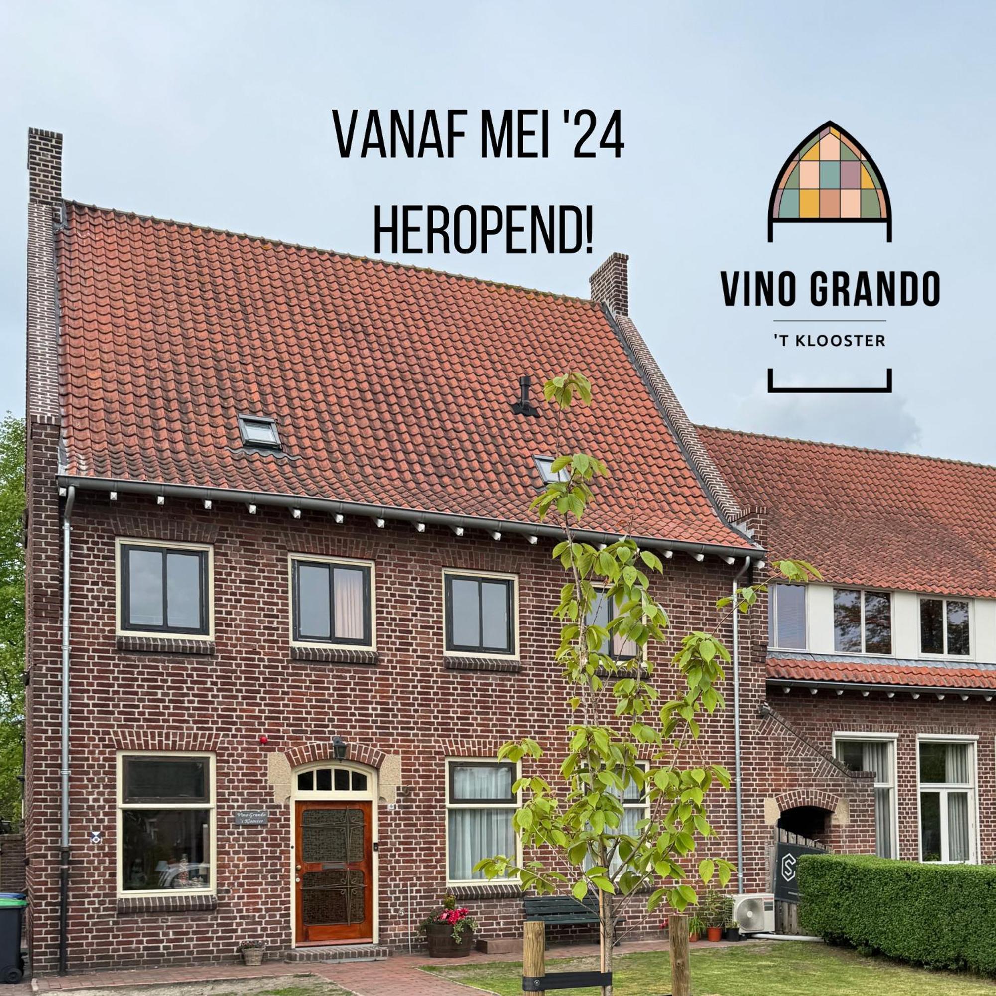 Bed and Breakfast Vino Grando 'T Klooster Odiliapeel Экстерьер фото